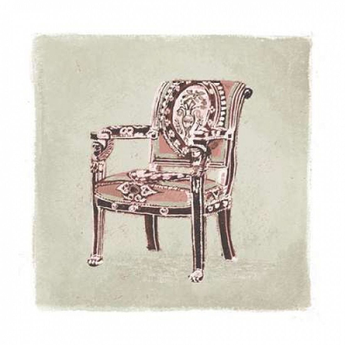 Posterazzi Urn Chair IV Canvas Art - Debbie Nicholas (24 x 24)