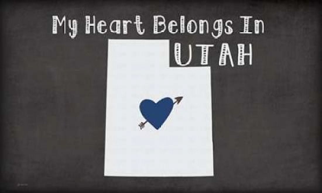 Posterazzi Utah Chalk Canvas Art - Jo Moulton (24 x 36)