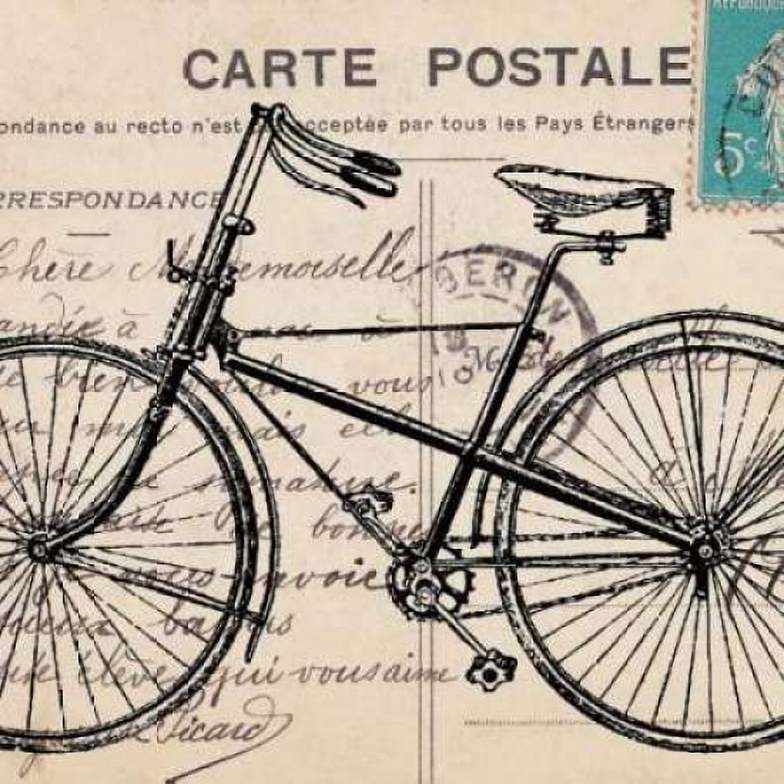 Posterazzi Velocipede Canvas Art - Sabine Berg (24 x 24)