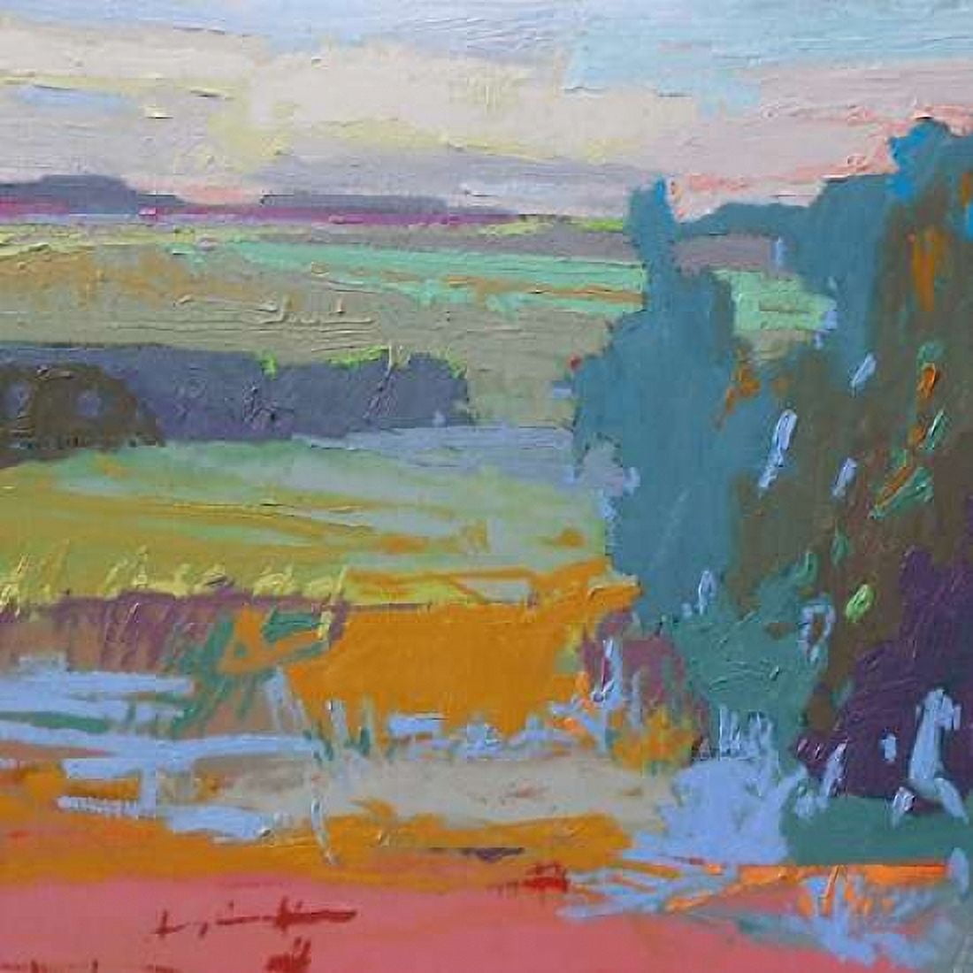 Posterazzi View I Canvas Art - Jane Schmidt (24 x 24)