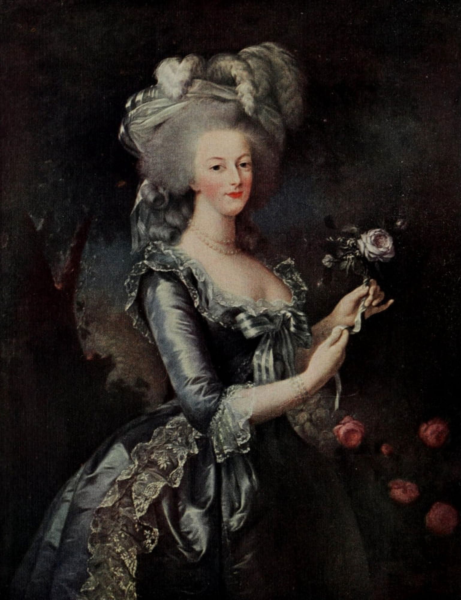 Posterazzi Vige Le Brun 1909 Marie Antoinette Canvas Art - LÔø? Vige Le Brun (24 x 36)