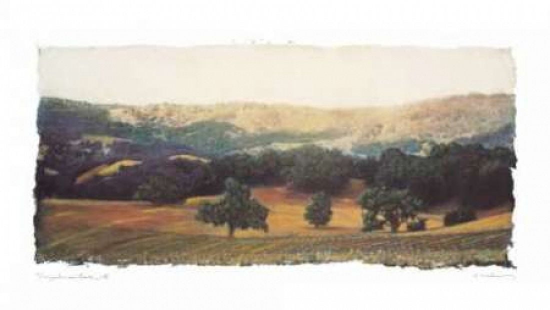 Posterazzi Vineyard and Oak II Canvas Art - Amy Melious (24 x 36)