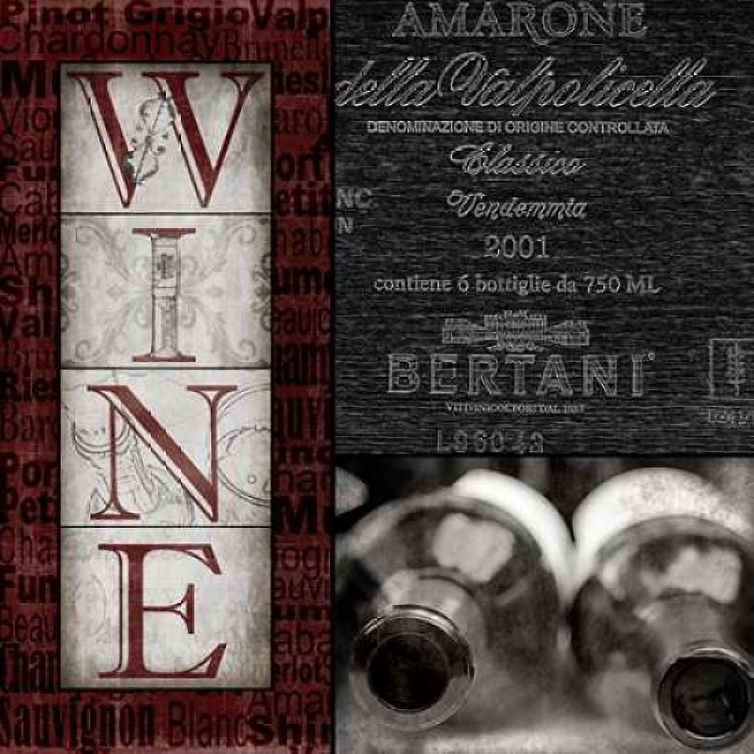 Posterazzi Vintage Amarone Canvas Art - Lisa Wolk (24 x 24)