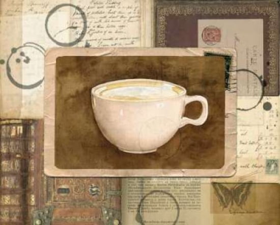 Posterazzi Vintage Cappuccino Canvas Art - Lynnea Washburn (20 x 24)