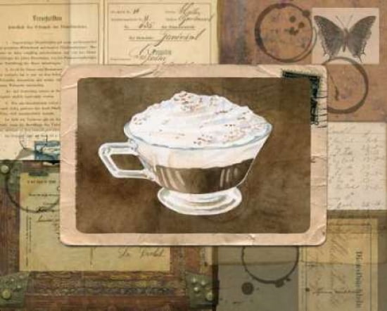Posterazzi Vintage Eiskaffee Canvas Art - Lynnea Washburn (20 x 24)
