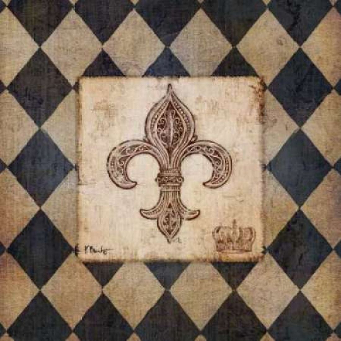 Posterazzi Vintage Harlequin II Canvas Art - Paul Brent (24 x 24)