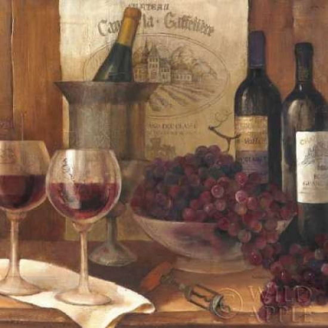Posterazzi Vintage Wine Crop Canvas Art - Albena Hristova (24 x 24)
