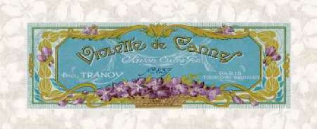Posterazzi Violette de Cannes Canvas Art - Susan Berman (24 x 48)