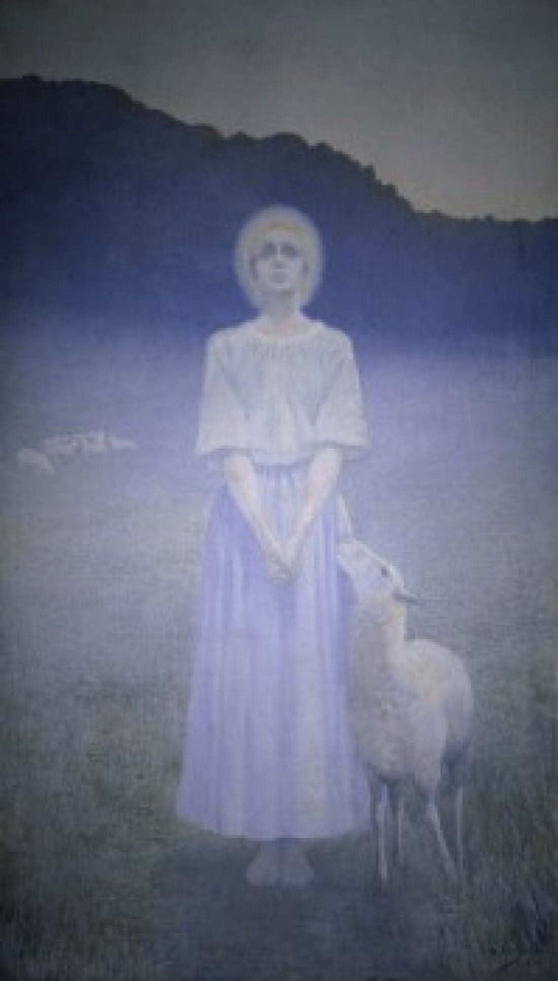 Posterazzi Vision c 1892 Alphonse Osbert (1857-1939French) Musee dOrsay Paris Canvas Art - Alphonse Osbert (24 x 36)