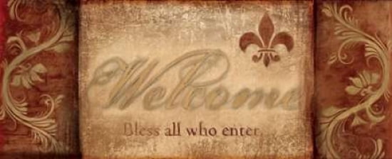 Posterazzi WARM GREETINGS I Canvas Art - Artique Studio (10 x 20)