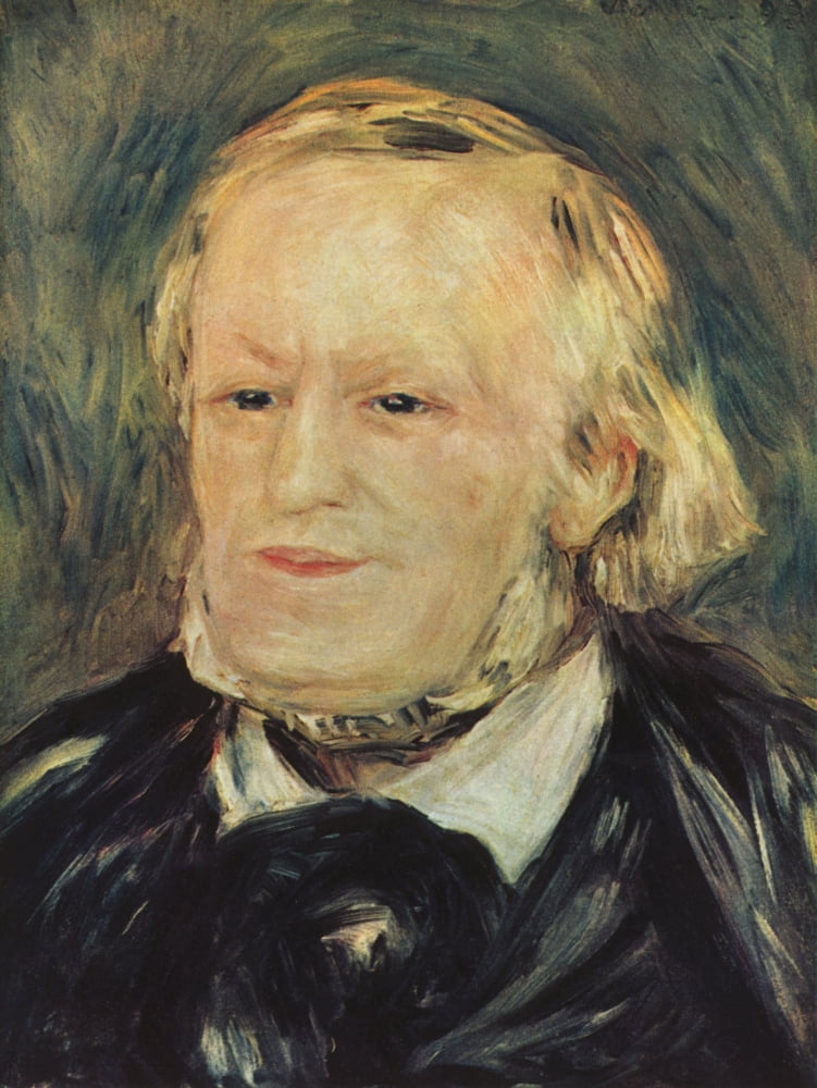 Posterazzi Wagner Canvas Art - Pierre-Auguste Renoir (24 x 36)
