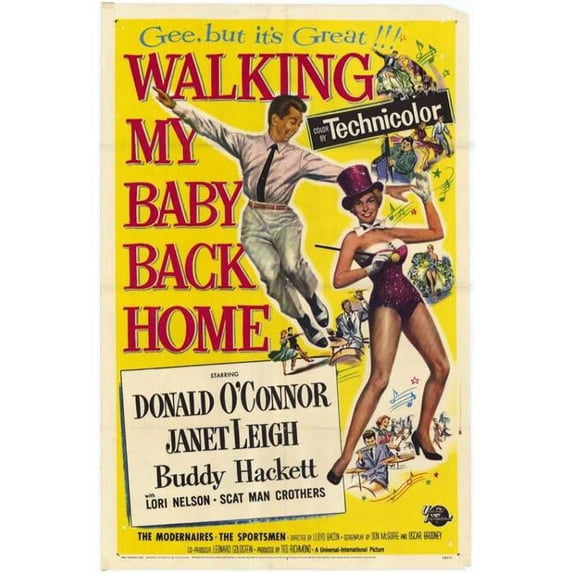 Posterazzi Walking My Baby Back Home Movie Poster - 27 x 40 in.