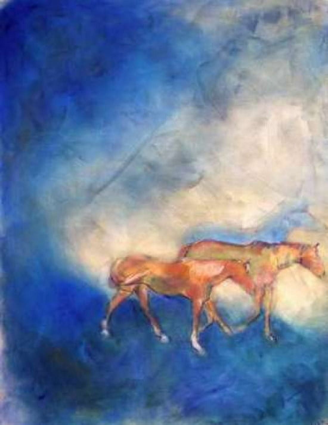 Posterazzi Walking Off Canvas Art - Kate Hoffman (22 x 28)