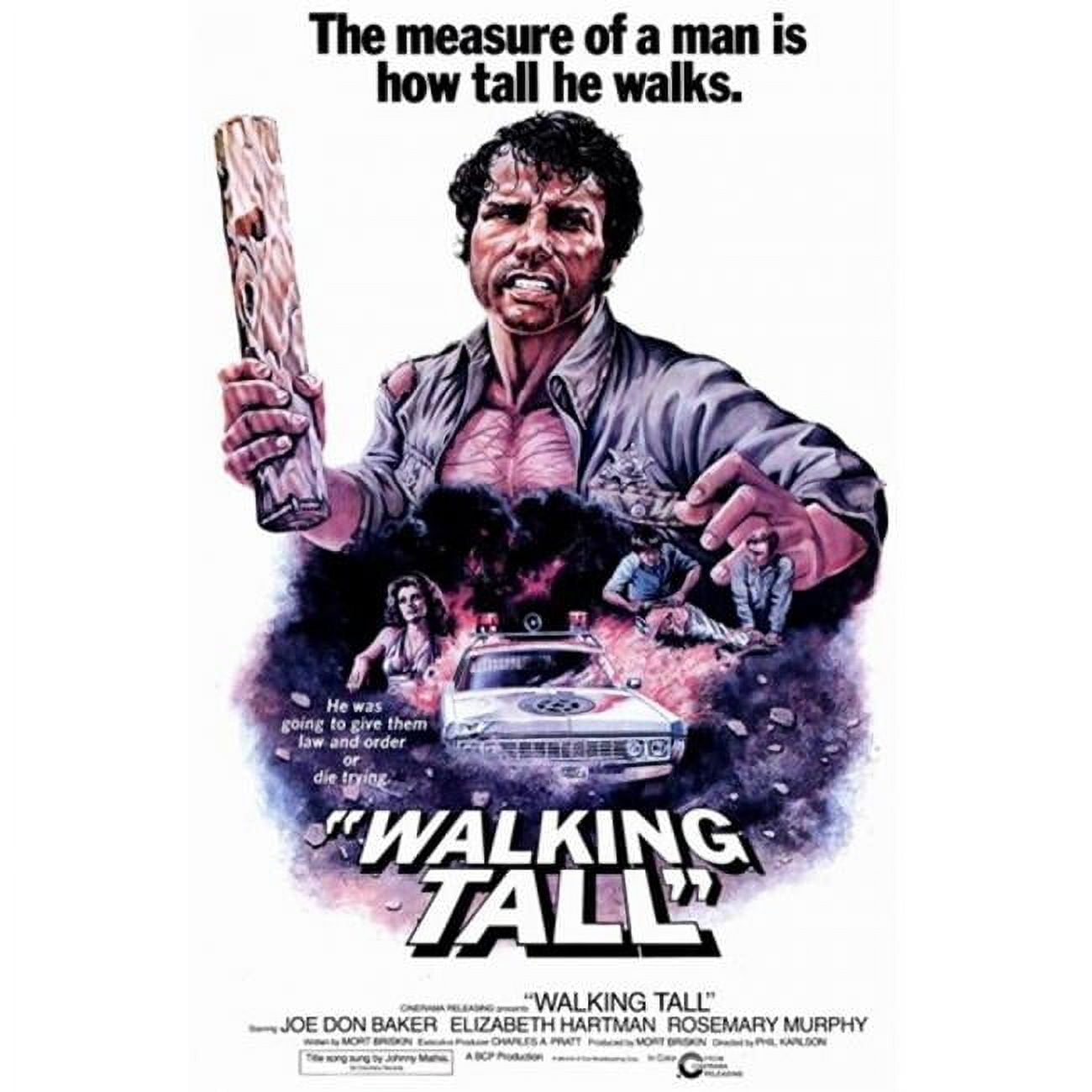 Posterazzi Walking Tall Movie Poster - 11 x 17 in. - Walmart.com