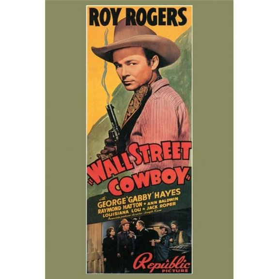 Posterazzi  Wall Street Cowboy Movie Poster - 27 x 40 in.