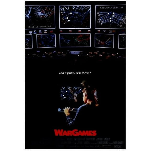 Posterazzi Wargames Movie Poster - 27 x 40 in.