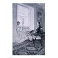 thumbnail image 1 of Posterazzi  Washington & Mary Philipse Poster Print by Howard Pyle, 1 of 1
