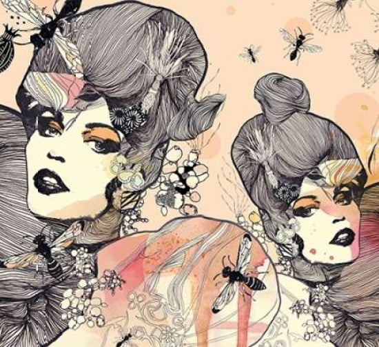 Posterazzi Wasp Canvas Art - Giulio Iurissevich (24 x 24)