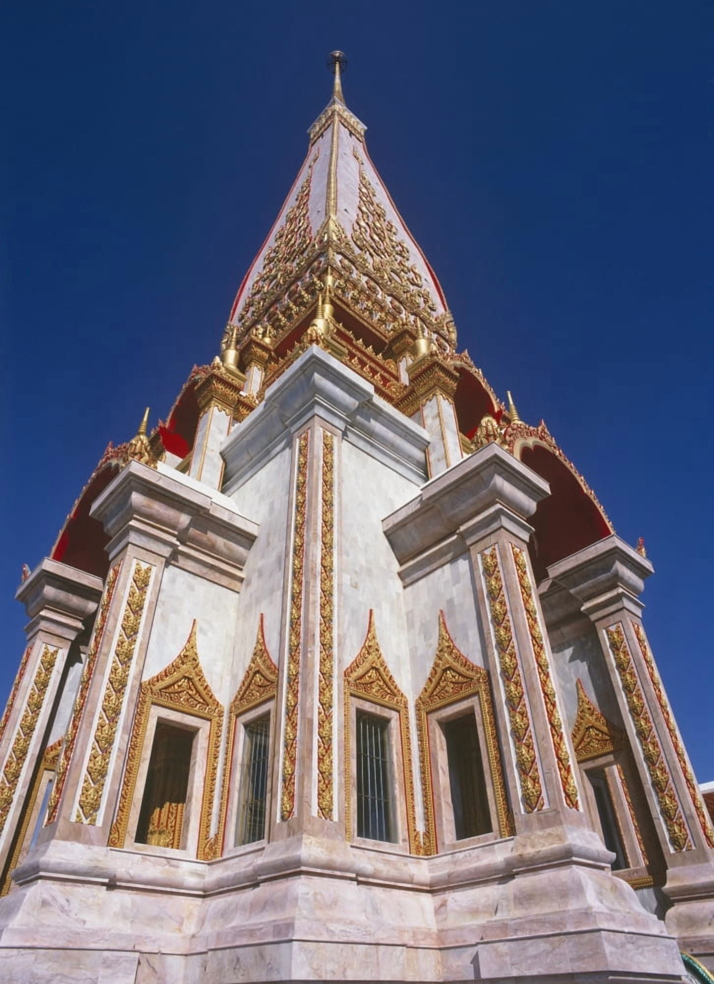 Posterazzi Wat Chalong Exterior Canvas Art - Chris Caldicott  Design Pics (26 x 36)
