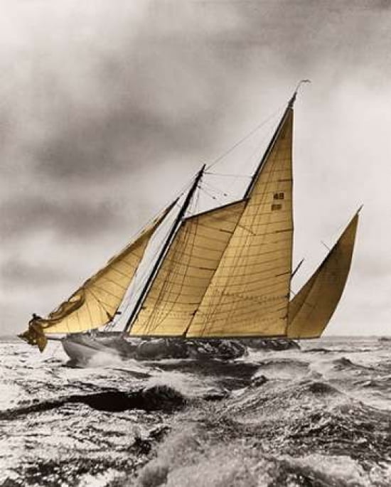 Posterazzi Water Gypsy 1936 Canvas Art - Mystic Seaport (24 x 30)