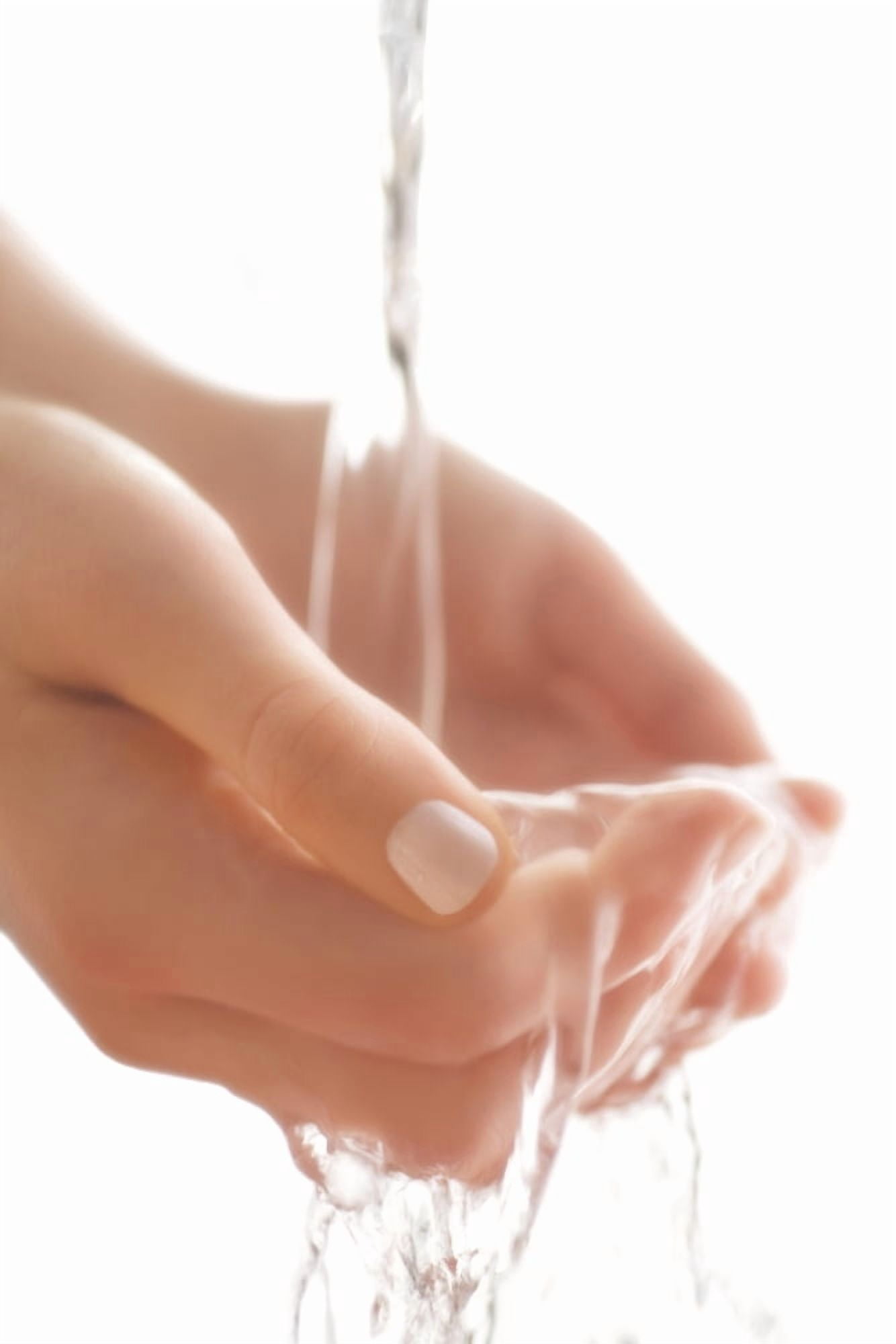 Posterazzi Water In Hands Canvas Art - Chris and Kate Knorr  Design Pics (24 x 36)