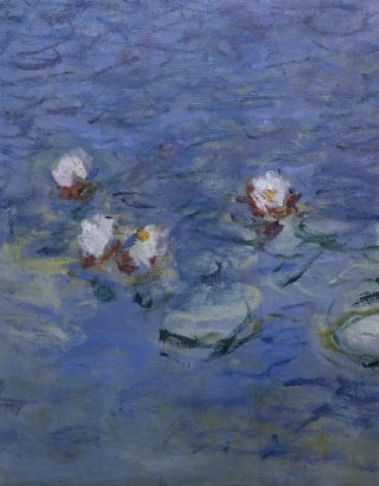 Posterazzi Water Lilies (Detail) Nympheas Claude Monet (1840-1926French) Canvas Art - Claude Monet (24 x 36)