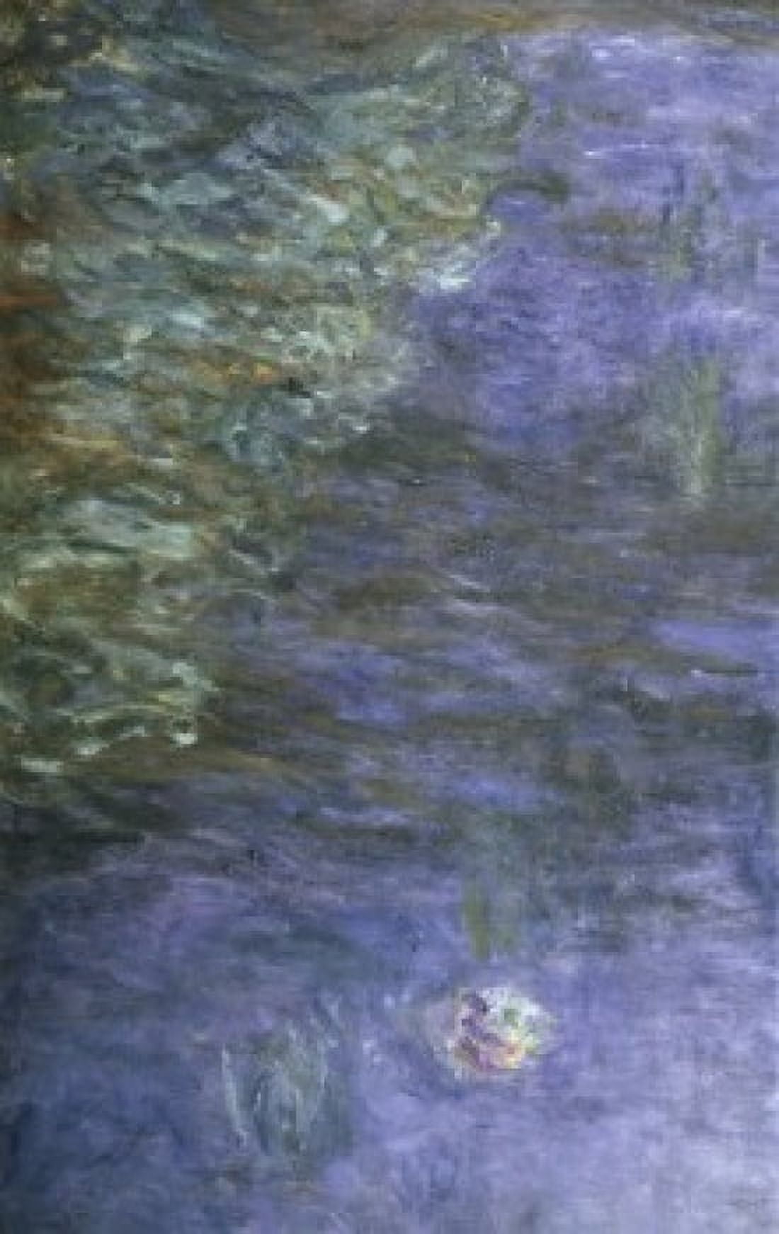 Posterazzi Water Lilies (Detail) Nympheas (Detail) Claude Monet (1840-1926French) Canvas Art - Claude Monet (24 x 36)