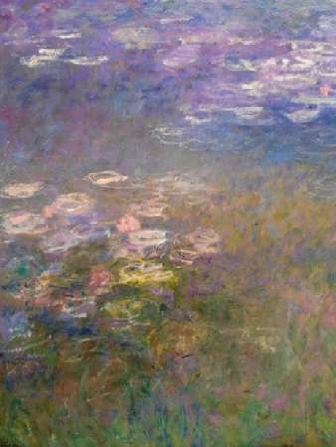 Posterazzi Water Lilies I Canvas Art - Claude Monet (22 x 28)