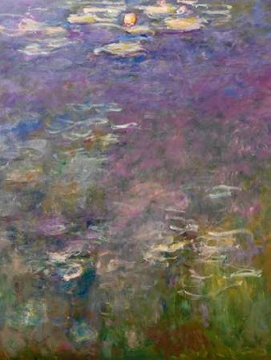 Posterazzi Water Lilies III Canvas Art - Claude Monet (22 x 28)