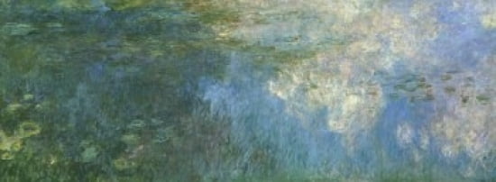 Posterazzi Water Lilies (Nympheas) Claude Monet (1840-1926French) Canvas Art - Claude Monet (24 x 36)