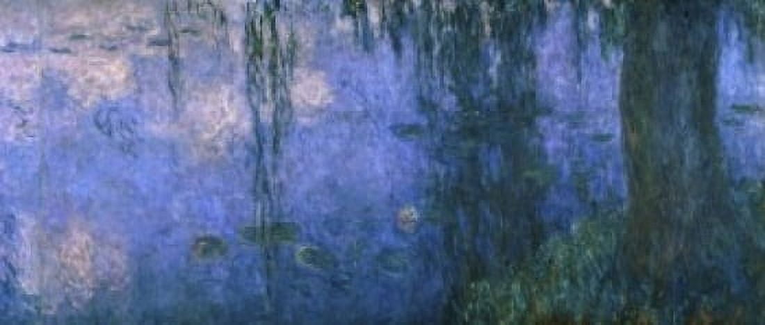 Posterazzi Water Lilies (Nympheas) Claude Monet (1840-1926French) Musee de l Orangerie Paris Canvas Art - Claude Monet (24 x 36)