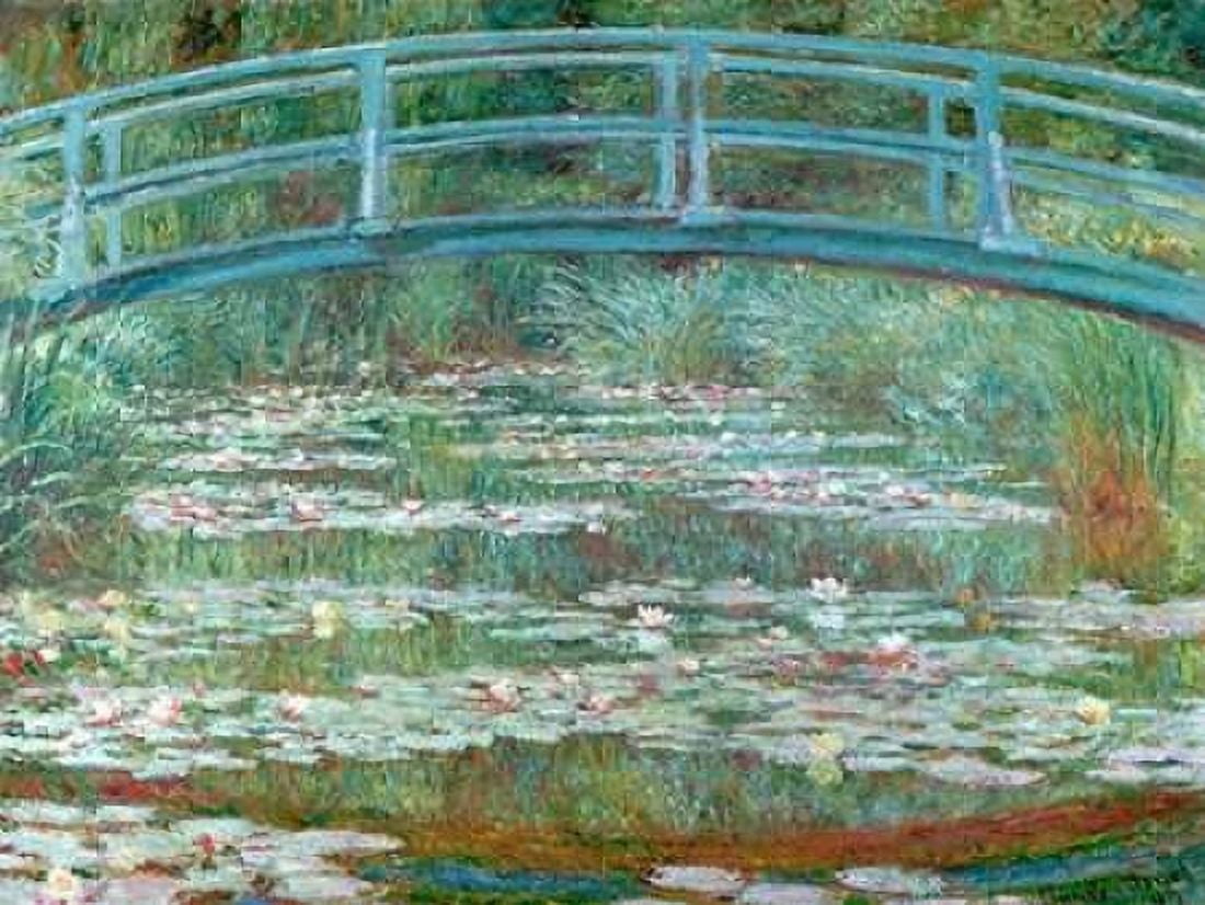 Posterazzi Water Lily Pool Canvas Art - Claude Monet (22 x 28)