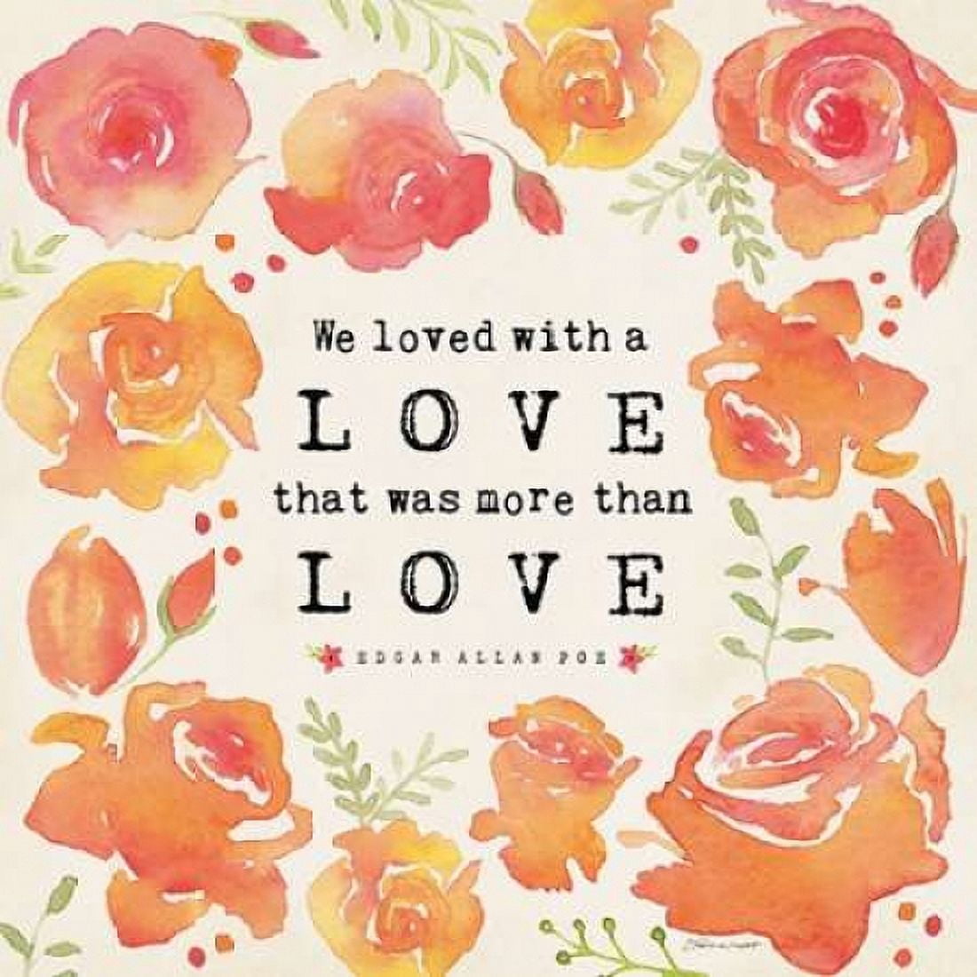 Posterazzi We Loved Canvas Art - Stephanie Marrott (24 x 24)