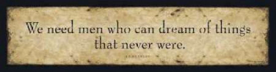 Posterazzi We Need Men Canvas Art - Stephanie Marrott (12 x 36)