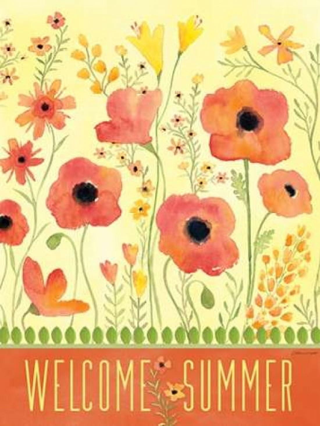 Posterazzi Welcome Summer Canvas Art - Stephanie Marrott (18 x 24)