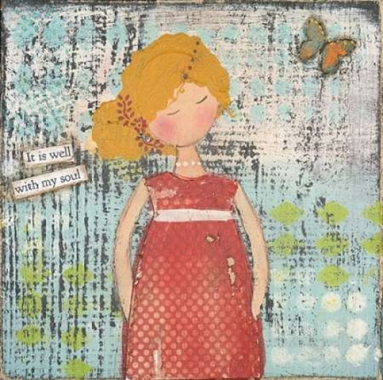 Posterazzi Well With My Soul Canvas Art - Cassandra Cushman (24 x 24)
