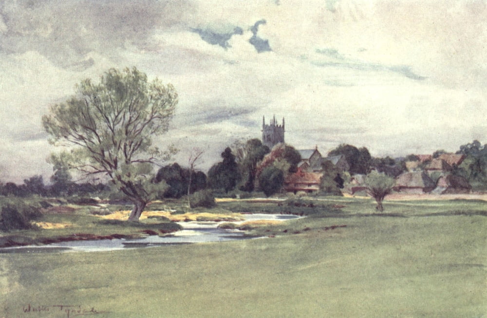 Posterazzi Wessex 1911 Bere Regis Canvas Art - Walter Tyndale (24 x 36)