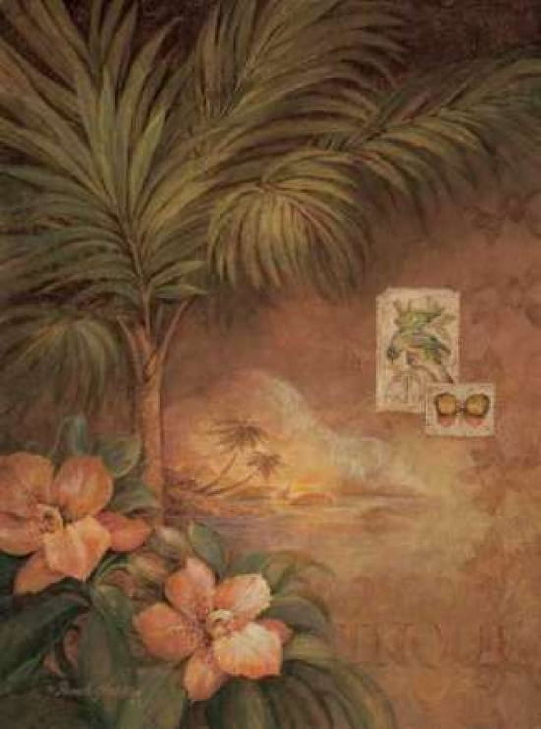Posterazzi West Indies Sunset I Canvas Art - Pamela Gladding (18 x 24)