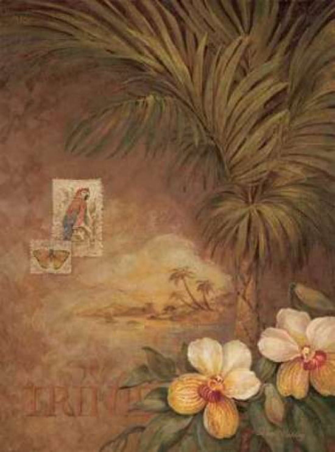 Posterazzi West Indies Sunset II Canvas Art - Pamela Gladding (18 x 24)