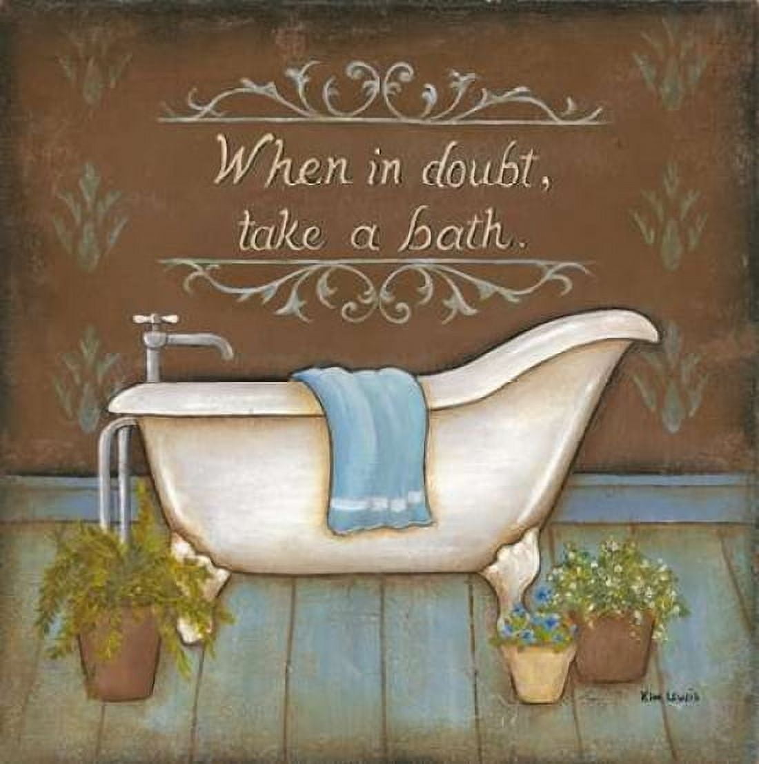 Posterazzi When in Doubt Canvas Art - Kim Lewis (24 x 24)