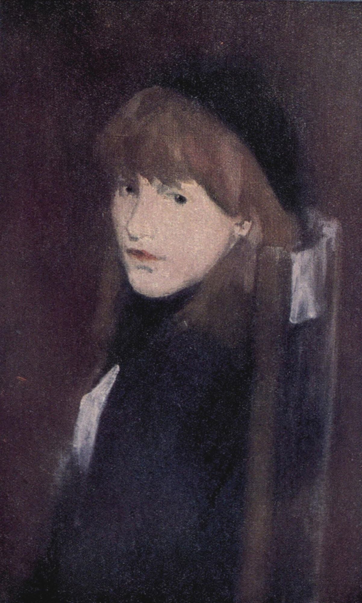 Posterazzi Whistler 1908 Lillie in our Alley Canvas Art - James Whistler (24 x 36)