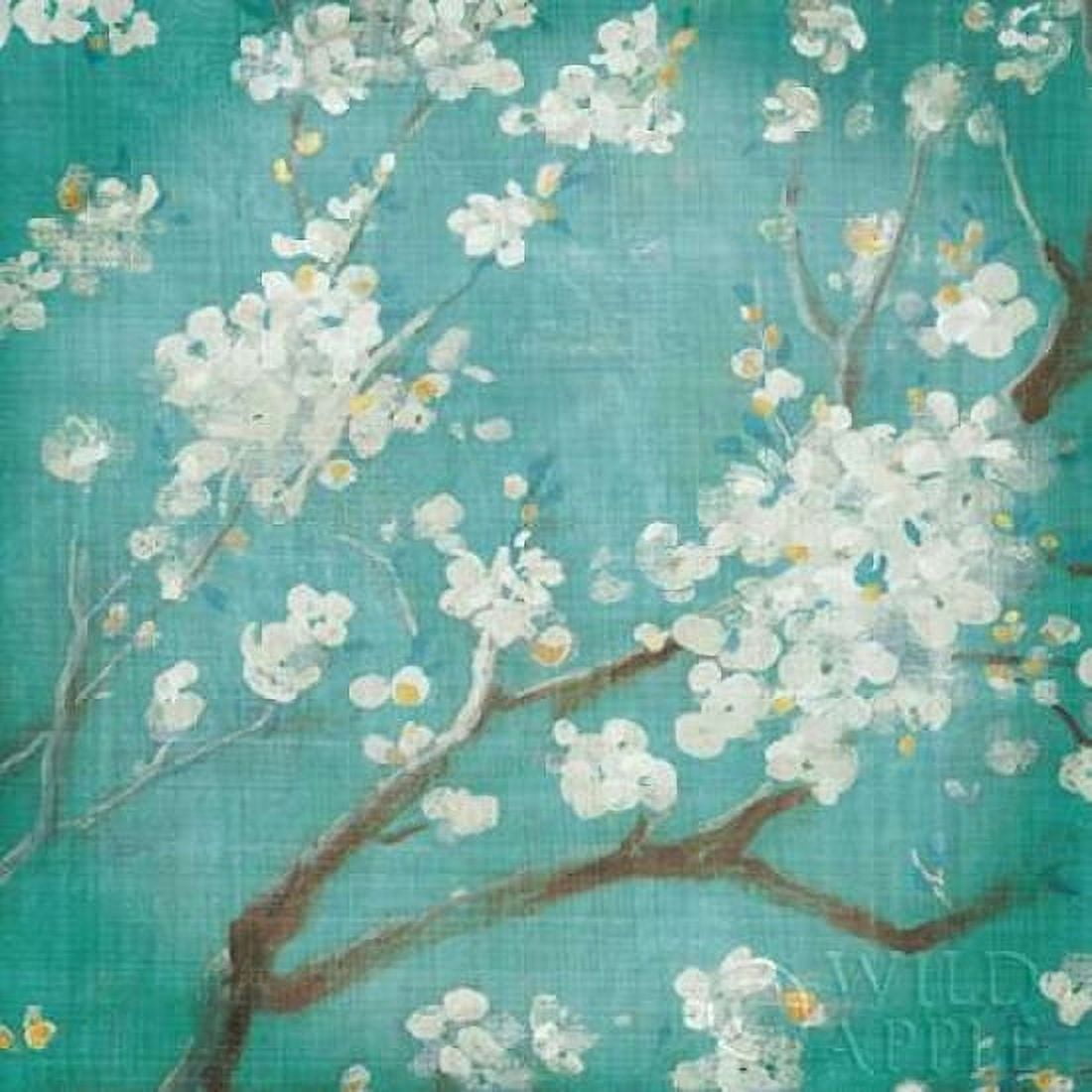 Posterazzi White Cherry Blossoms I Canvas Art - Danhui Nai (24 x 24)