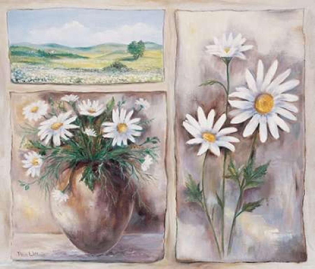 Posterazzi White trio Canvas Art - Rian Withaar (20 x 24)