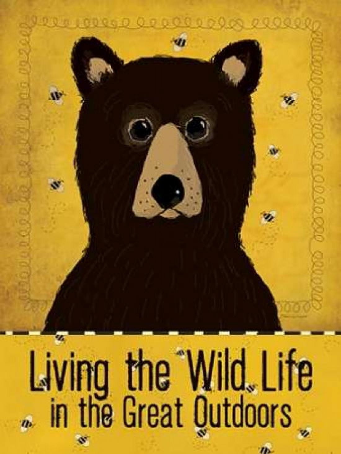 Posterazzi Wild Bear Canvas Art - Stephanie Marrott (18 x 24)