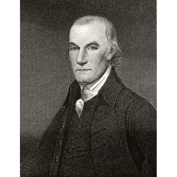 Posterazzi William Floyd 1734 To 1821 American Statesman & Founding Father A Signatory of Declaration of Independence 19th Century Engraving by A.B. Durand From A Painting Poster Print, 12 x 16