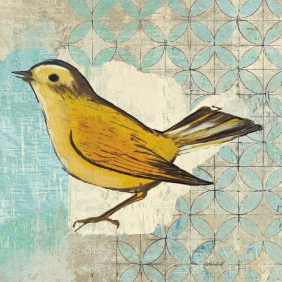 Posterazzi Wilsons Warbler II Canvas Art - Kathrine Lovell (24 x 24)