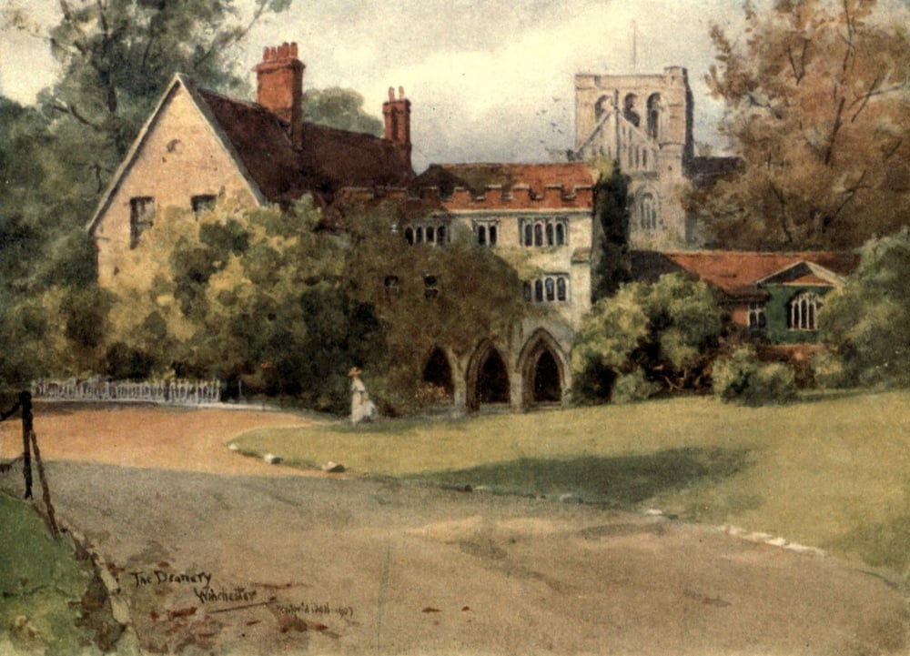 Posterazzi Winchester 1910 Deanery Canvas Art - Wilfrid Ball (24 x 36)