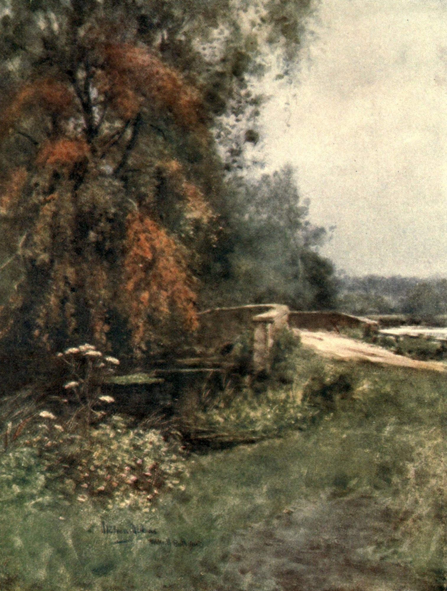 Posterazzi Winchester 1910 Itchen Abbas Canvas Art - Wilfrid Ball (24 x 36)