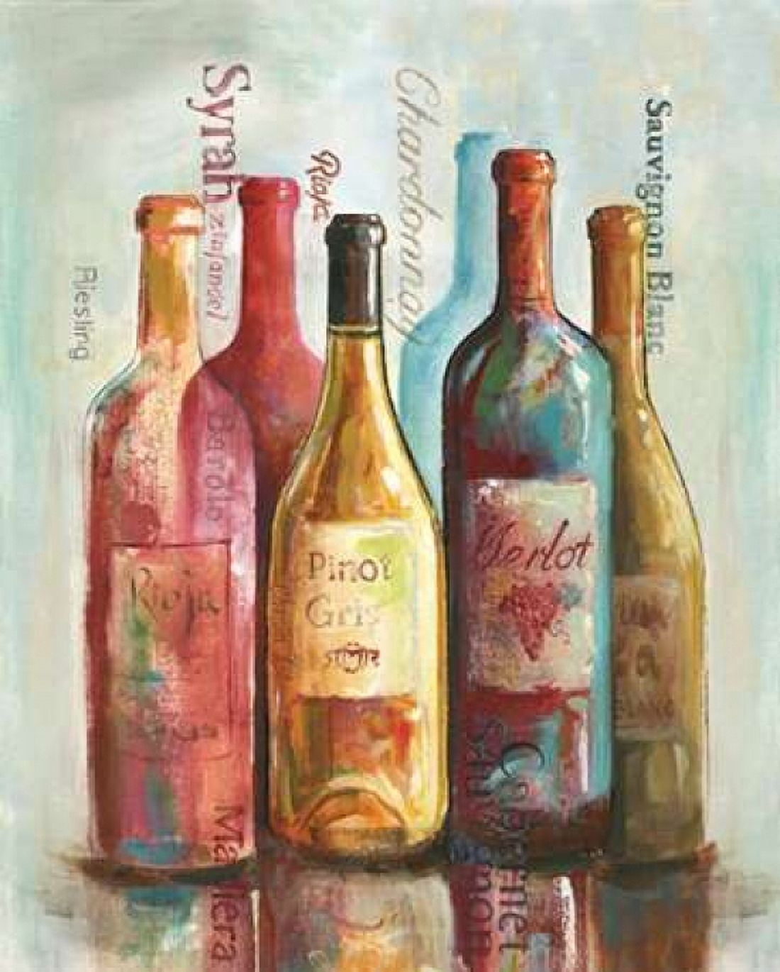 Posterazzi Wine Cellar Motif I Canvas Art - Gregory Gorham (24 x 30)