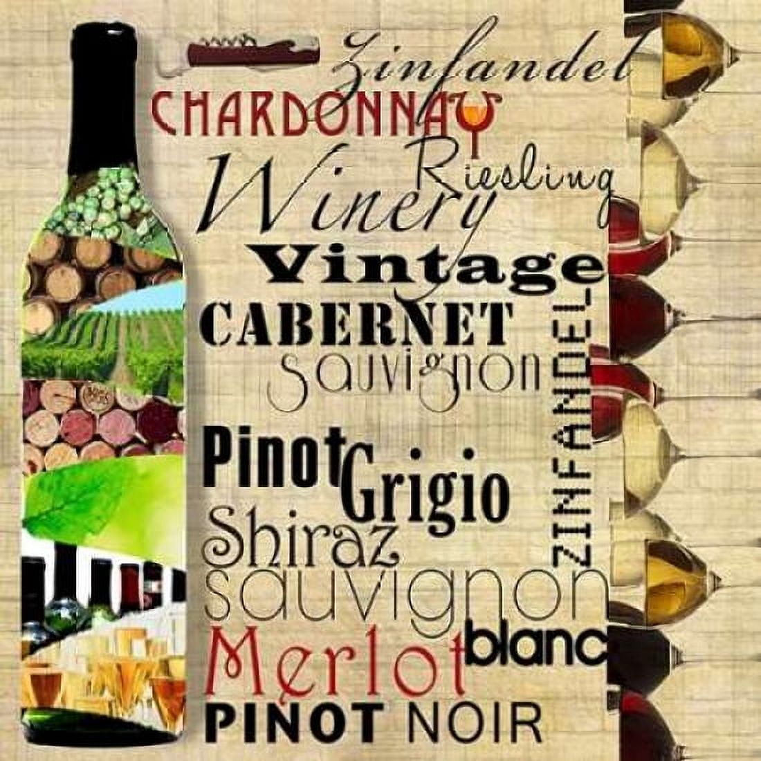 Posterazzi Wine Parts Canvas Art - Lisa Wolk (24 x 24)